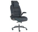 Chaise de bureau Posido 24h - Fauteuil de direction Noir - Ergonomique et Confortable - Poids Max 200kg