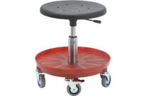 Tabouret en polyuréthane avec compartiment à outils