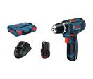 Bosch - Perceuse-visseuse sans fil GSR 12V-15 - 12V, 2 Ah, 30 Nm, Mandrin 10mm - Puissante et Compacte