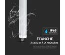 Pack de 12 - Réglette LED étanche 150cm 48W IP65 120lm/W Interconnectable - Blanc Neutre 4000K