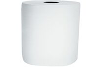 MPH1865 - Bobine d&amp;#039;essuyage industriel blanche - 1500 formats, 2 plis, 23x30cm - Pure ouate de cellulose, Usage alimentaire, Origine France garantie