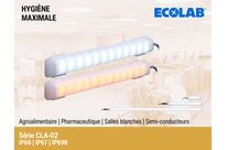 Eclairage LED IP69K pour environnement agro et pharma contraignants | CLA-02