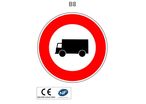 Panneau B8 Accès interdit aux véhicules affectés au transport de marchandises