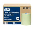 Tork - Rouleau Essuie-mains Vert H1 - 2 plis, 150m - Papier recyclé, Usage alimentaire
