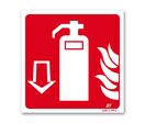 Panneau Extincteur flèche/flammes