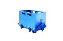 Benne conteneur à fond ouvrant 800 kg