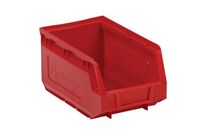 Manutan Expert - Bac à bec plastique 3.5L Rouge - Polyéthylène résistant - Organiser et gerber