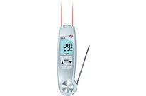 Testo - Thermomètre infrarouge 2 en 1 testo 104-IR - IP65 - Précision ±0.5°C - Rapide et Fiable