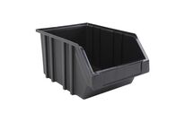 Novap - Bac à bec ECO CONCEPT 8L Noir - 100% Recyclé, Gerbable, Compartimentable