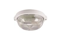 Plafonnier Étanche pour Ampoule E27 ø180 mm - Blanc