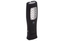 Zeca - Baladeuse LED Aimantée Rechargeable - 15+3 LEDs - IP65 - Autonomie 5h - Noir