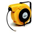 Enrouleur de câble 10 m 3G 1,5 mm² 230V Polypropylène avec enrouleur automatique et support mural pivotant Zeca 5827/XF