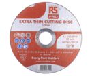 Découpe haute précision de l'acier | Disque à tronçonner 125x1mm RS PRO