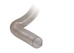 Tuyau transparent en spirale PU - 140MM - 10M Holzkraft 140MM10M