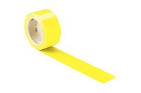 3M - Ruban adhésif de marquage vinyle 471 Jaune - 50mm x 33m - Haute performance, résistant