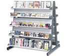 Meuble Multimédia Double Face 10 Tablettes H140cm (Suivant)