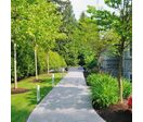 Borne de Jardin Design Blanche 10W LED Samsung IP65 - Blanc Chaud 2300K - 3500K