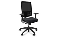 Nowy Styl - Fauteuil de bureau ergonomique synchrone réglable hauteur - Noir, Polyester, 110 kg, 5 ans garantie