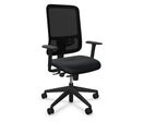 Nowy Styl - Fauteuil de bureau ergonomique synchrone réglable hauteur - Noir, Polyester, 110 kg, 5 ans garantie