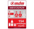 Palette plastique 9 plots emboîtable | EMB1012N/PE/9P