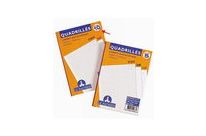 EXACOMPTA Lot De 3 Manifolds Quadrillés 5x5 - 210x148 Mm, 50 Feuillets Triplis Autocopiants - 5