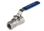 Vanne à boisseau 2 voies en acier inoxydable | RS PRO 986 psi BSPP