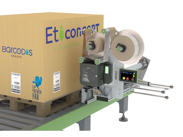 Système d'impression-pose étiquettes : ETI 3200® 2A - Eticoncept