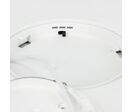 Spot LED 3en1 70W 6300lm ø75cm Rond Blanc