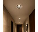 Spot LED Escargot Encastrable Orientable COB 10W 1000 lm 23° - Blanc Neutre (4000K - 5500K)