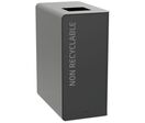 Borne De Tri 65 L Cubatri Sans Serrure Gris Manganèse Gris