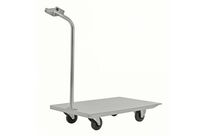 Rouleur à col de cygne galvanisé