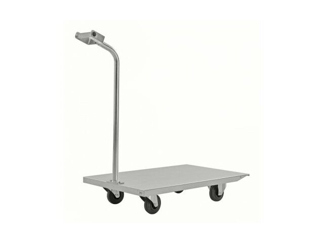 Rouleur à col de cygne galvanisé