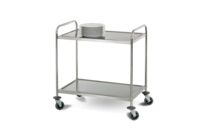 Chariot en inox 2 ou 3 plateaux