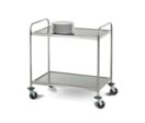 Chariot en inox 2 ou 3 plateaux