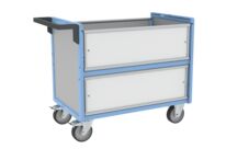 Chariots conteneurs PP alvéolaire 500 kg