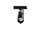Spot LED sur Rail Triphasé Intelligent IA 35W CCT 50° Noir