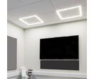 Pack de 10 - Dalle LED Cadre Lumineux CCT 60x60 36W - Cadre Noir