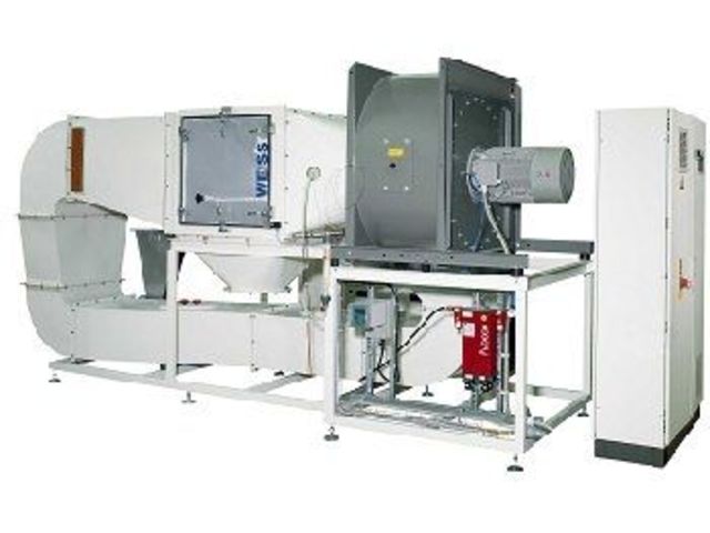 Chambre d'essais d'étanchéité à la poussière - max. 6000 l, 2 - 10 g/m³ | ST 6000