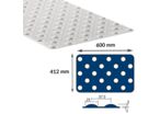 DALLE PODOTACTILE DP4U 600 À COLLER PROOPLE