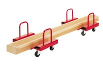 Rouleurs incurvés pour charges longues 1 t