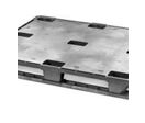 Palette plastique export 1200x1000 mm pleine - 3 semelles