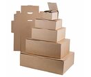Boîte postale carton brun - 130 x 70 x 70 mm