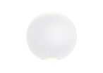 Applique Murale Design LED Double Faisceau IP54 6W - Blanc Chaud 2300K - 3500K / Blanc