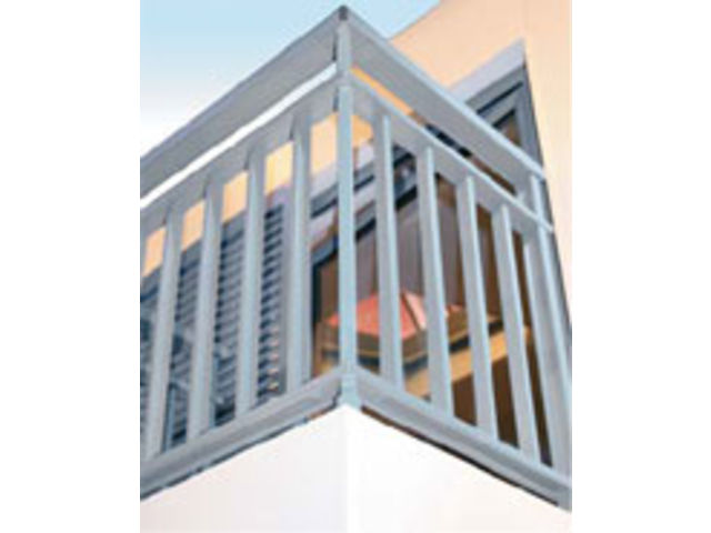 Garde-corps en aluminium