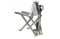Transpalette haute levée manuel en inox 304
