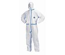 Tyvek Dupont - Combinaison Jetable 600 Plus - Taille M - Protection Type 4, 5, 6 - Blanc