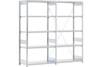 Bito - Rayonnage Charge Lourde Type S - 2066mm Largeur - 5 Tablettes 300kg/tablette - Montage Rapide Sans Outils