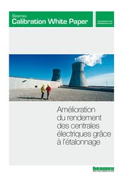 Catalogue Livres blancs : Amélioration du rendement des centrales électriques grâce à l'étalonnage