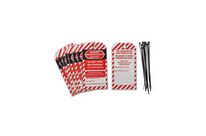 THIRARD - Lot de 10 étiquettes &amp;quot;danger - ne pas ouvrir&amp;quot;? langue gb/pl/ru