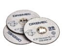 Tronçonnage et découpe de précision du métal | Lot de 12 disques SpeedClic Dremel